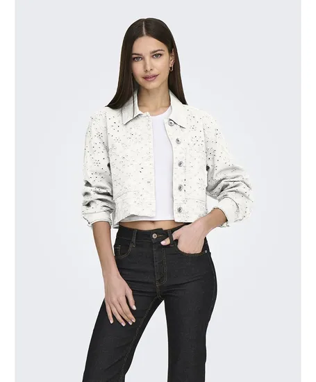 ONLY Cropped Jacket Elsa Crochet