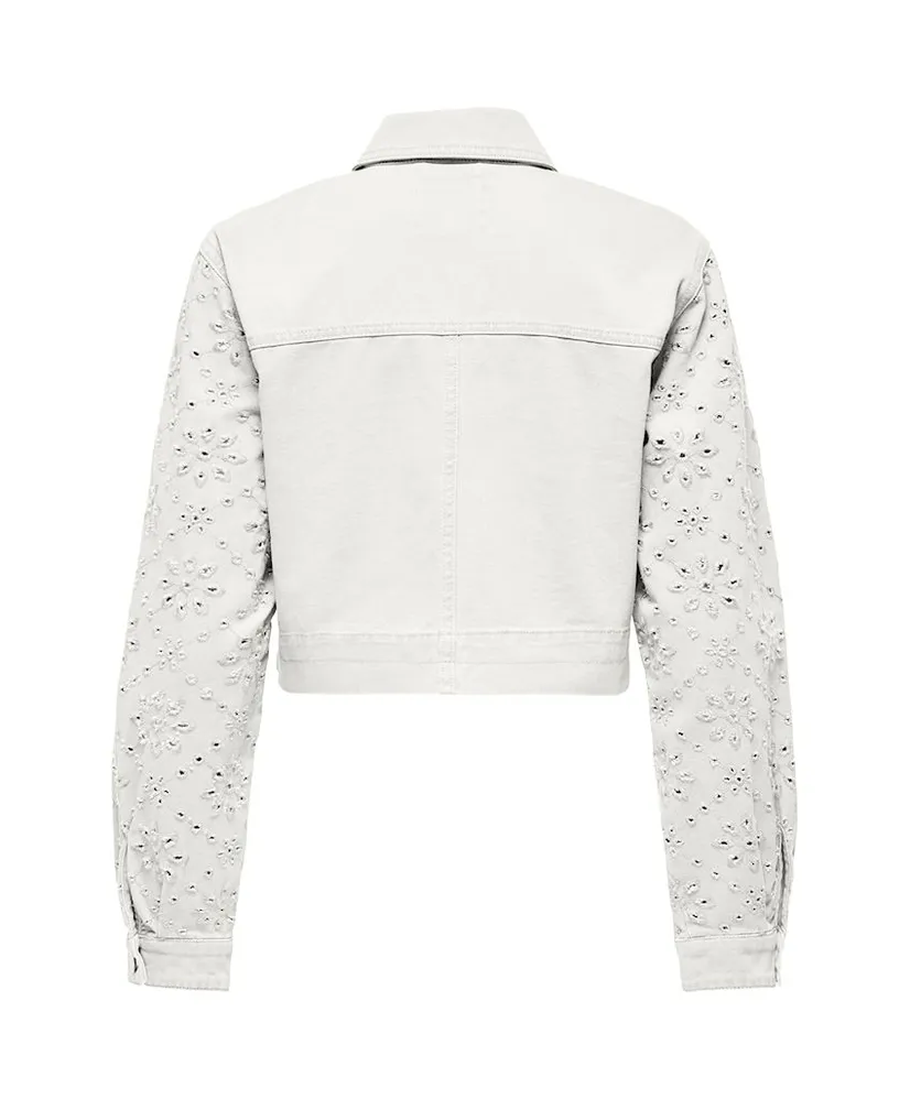 ONLY Cropped Jacket Elsa Crochet