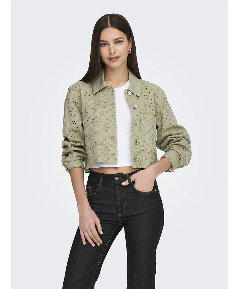 ONLY Cropped Jacket Elsa Crochet