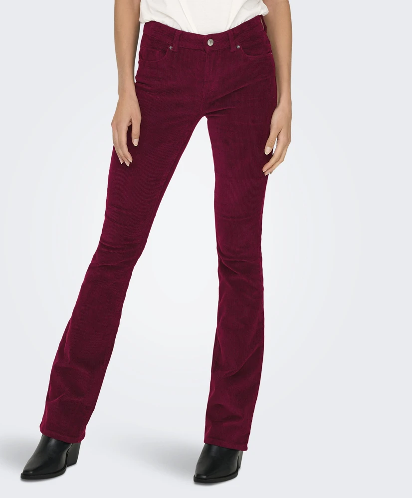 ONLY Flared Broek Mary Corduroy