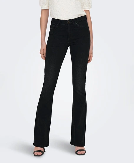 ONLY Flared Jeans Blush Mid Rise