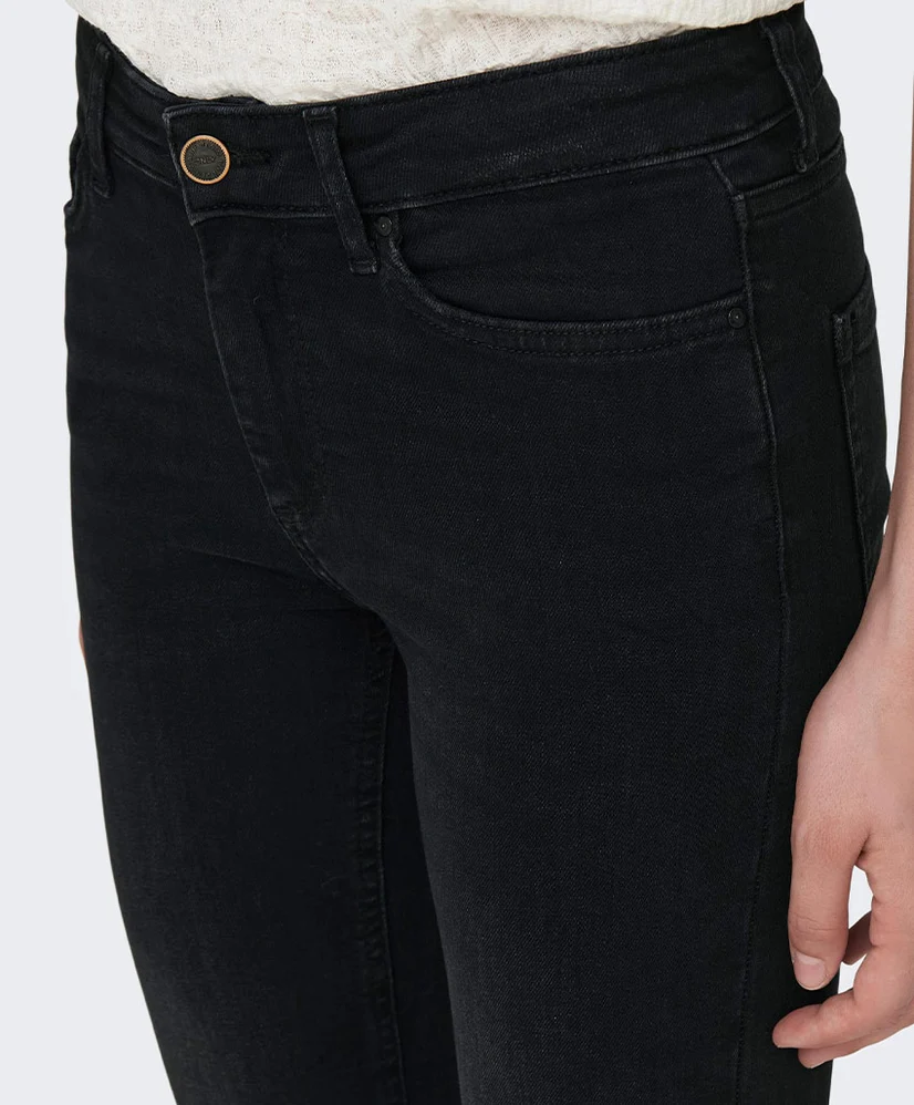 ONLY Flared Jeans Blush Mid Rise