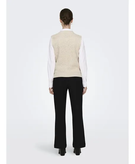 ONLY Gilet Knit Celeste