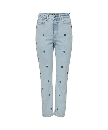 ONLY Jeans Emily Embroidery Straight Fit