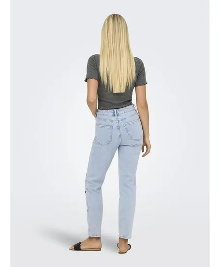 ONLY Jeans Emily Embroidery Straight Fit