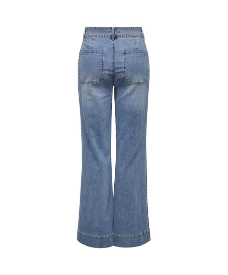 ONLY Jeans Juicy Wide Leg Studs