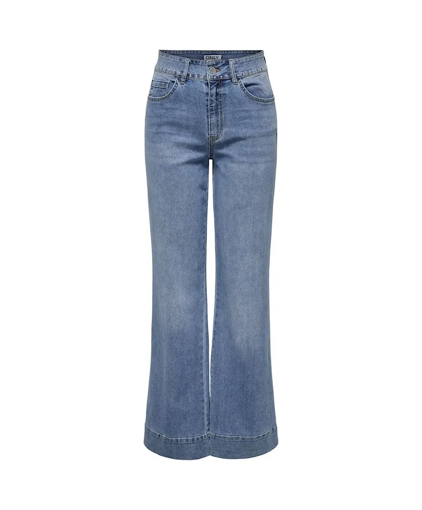 ONLY Jeans Juicy Wide Leg Studs