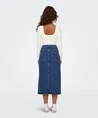 ONLY Midi Denim Rok Bianca