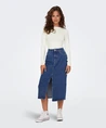 ONLY Midi Denim Rok Bianca