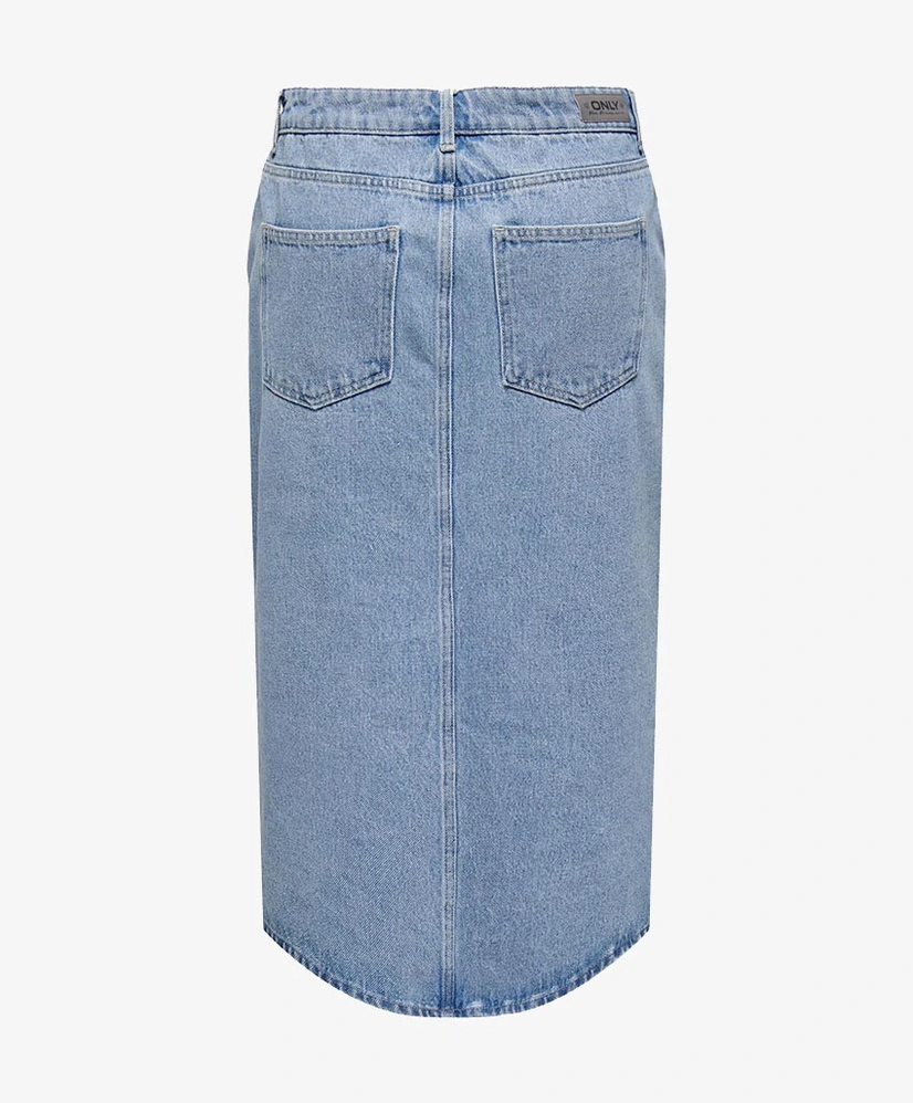 ONLY Midi Denim Rok Bianca