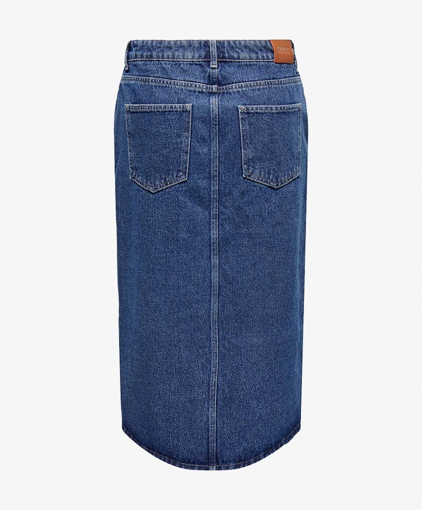 ONLY Midi Denim Rok Bianca