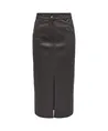 ONLY Midi Rok Nala Faux Suede