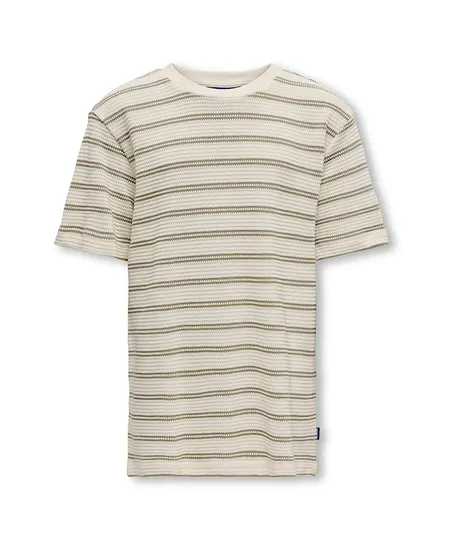 ONLY & SONS Junior T-shirt Ian Stripe Structure