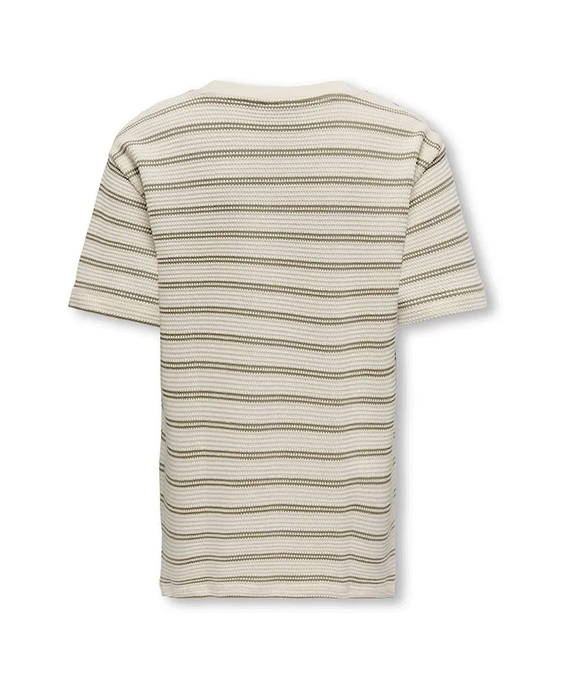 ONLY & SONS Junior T-shirt Ian Stripe Structure