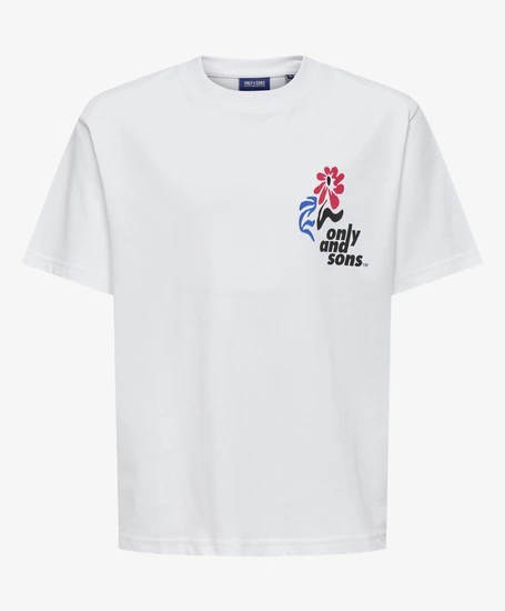 ONLY & SONS Junior T-shirt KM OSJFRED LAURENT FLOW