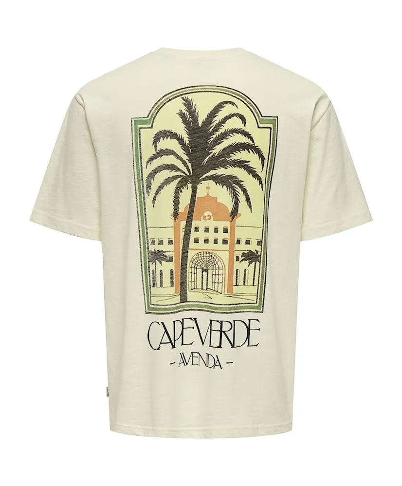 ONLY & SONS Junior T-shirt Luis Palm