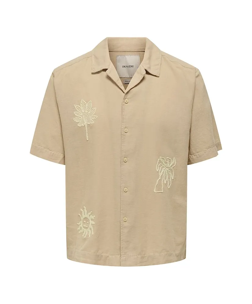 ONLY & SONS Overhemd Caidenly Embroidery