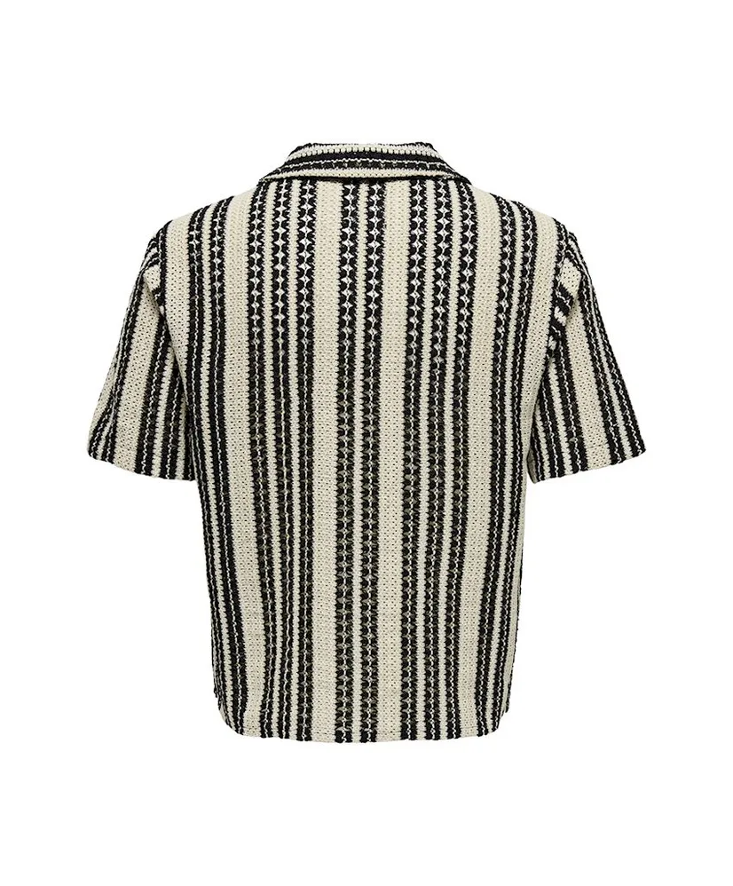 ONLY & SONS Overhemd Dani Crochet Regular Fit