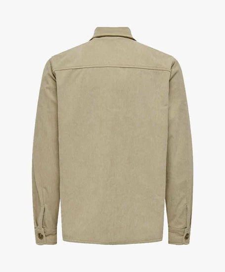 ONLY & SONS Overshirt Tile Corduroy