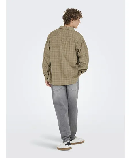 ONLY & SONS Overshirt Waleed Corduroy