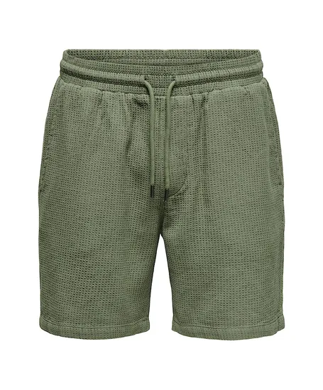 ONLY & SONS Short Bertil Waffle