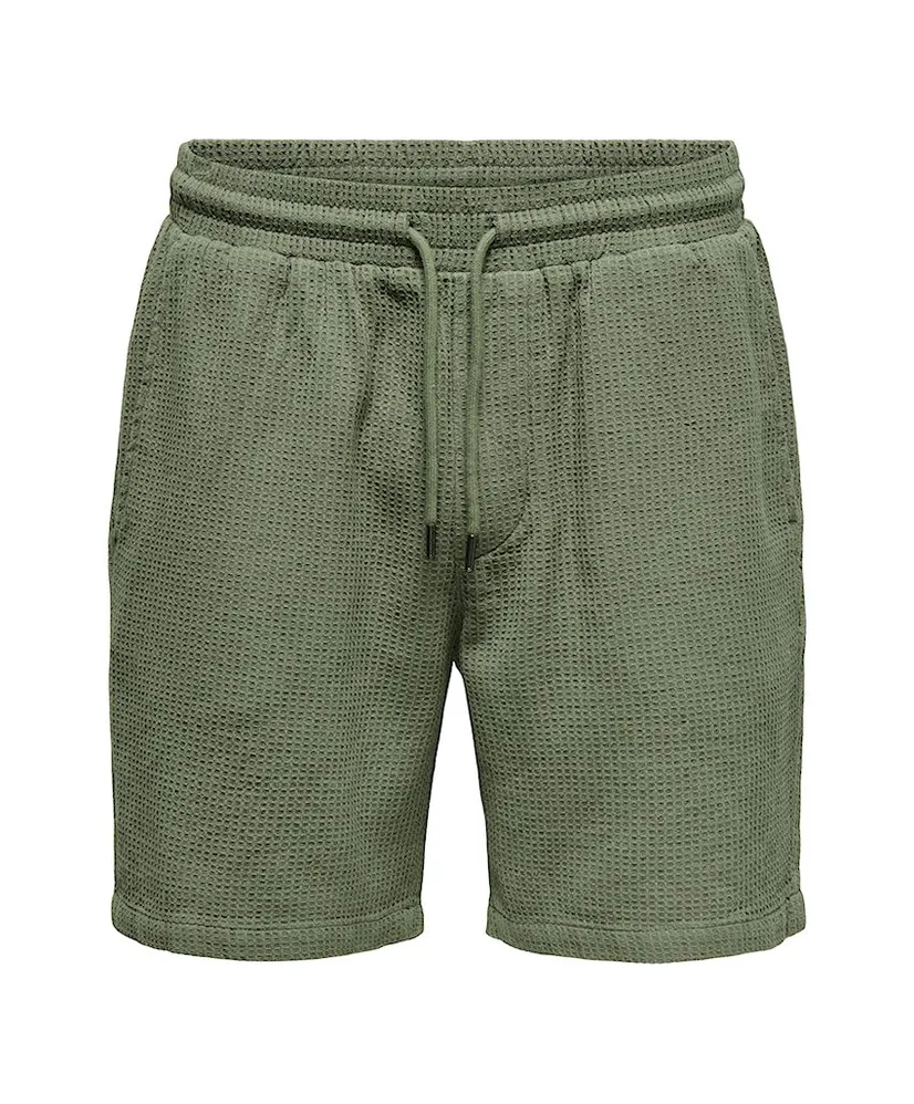 ONLY & SONS Short Bertil Waffle