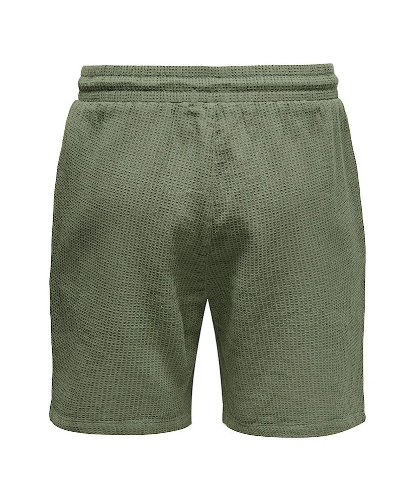 ONLY & SONS Short Bertil Waffle