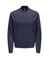 ONLY & SONS Trui Half-Zip Cooper