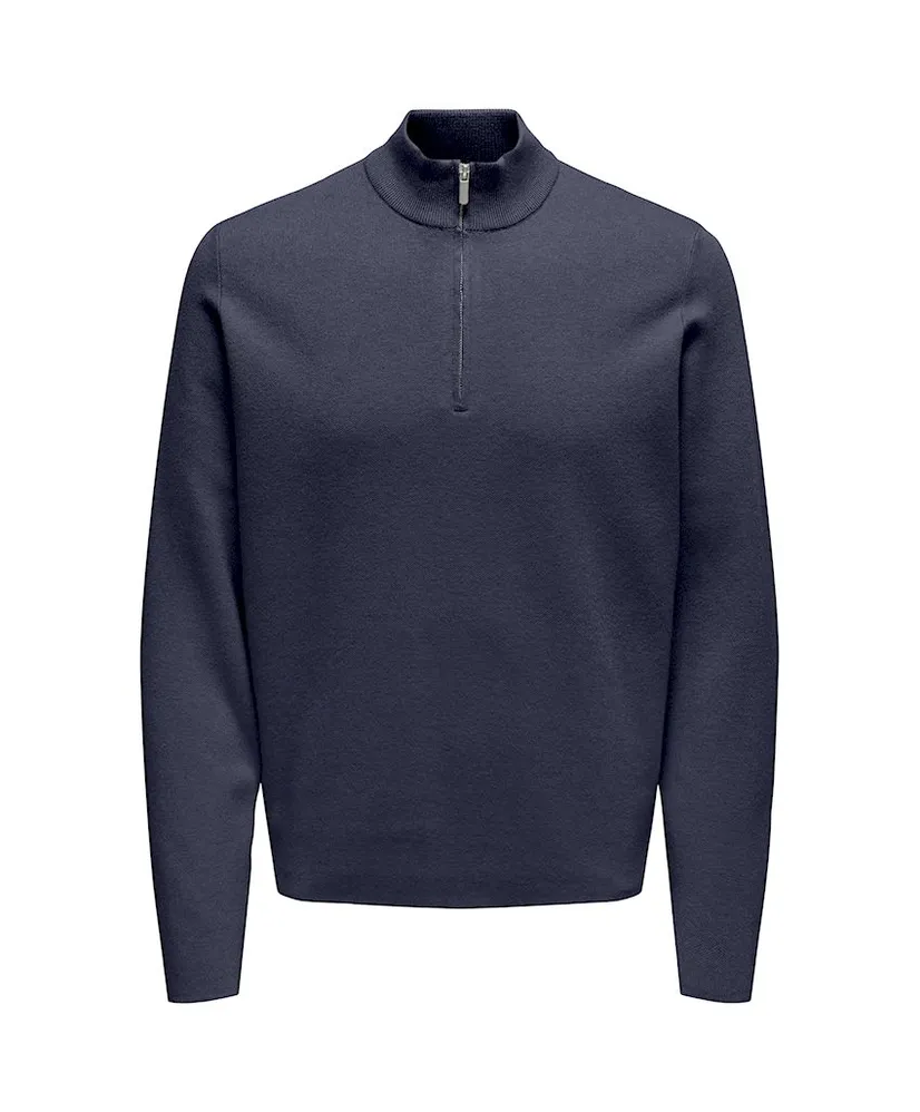 ONLY & SONS Trui Half-Zip Cooper