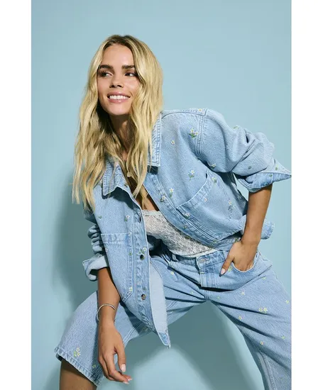 ONLY Spijkerblouse Cassie