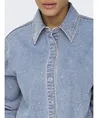 ONLY Spijkerblouse Maggie May Rhinestones