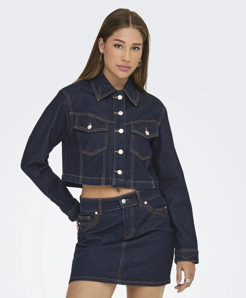ONLY Spijkerjack Heather Western