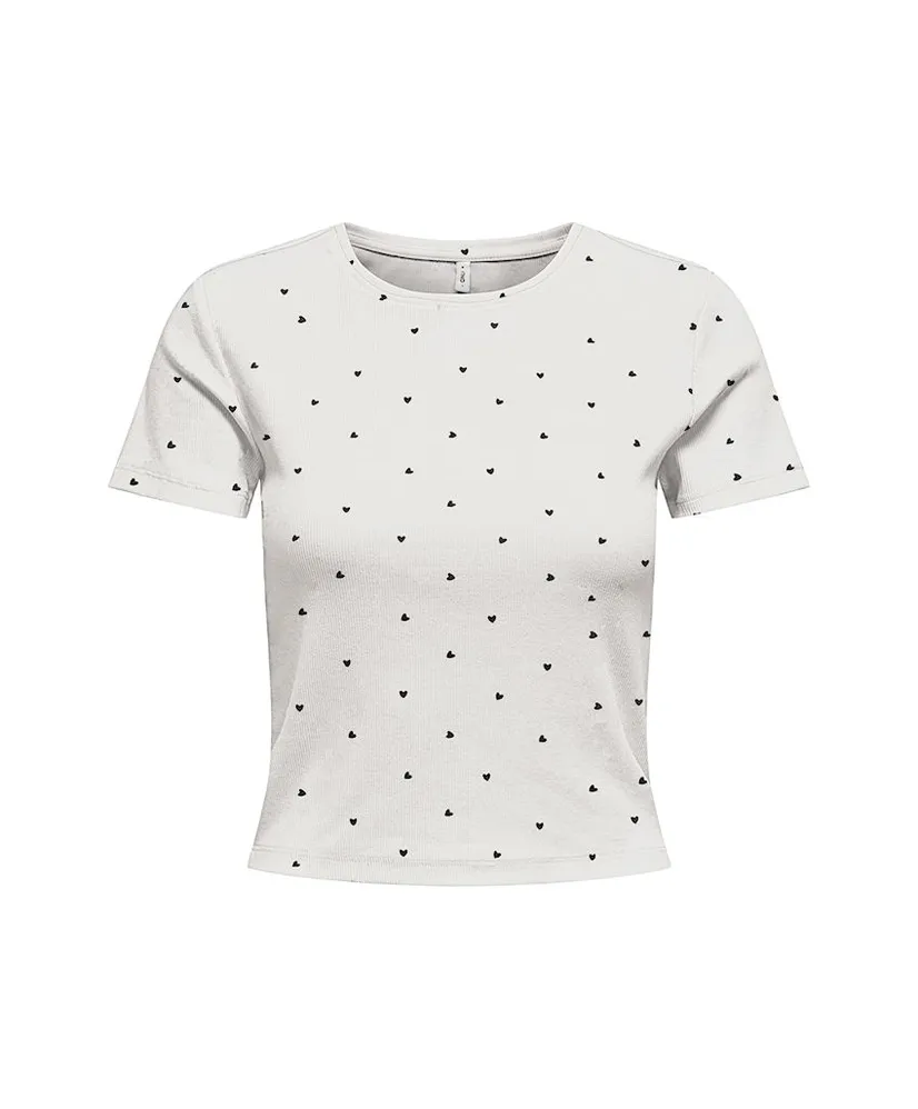 ONLY T-shirt Fenja Hearts