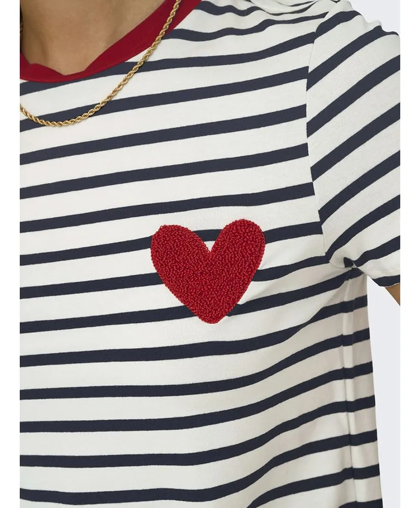 ONLY T-shirt Heart
