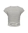 ONLY T-shirt Iben Gestreept