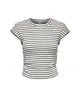 ONLY T-shirt Iben Gestreept