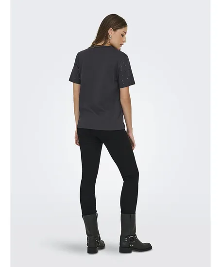 ONLY T-shirt Monja Studs