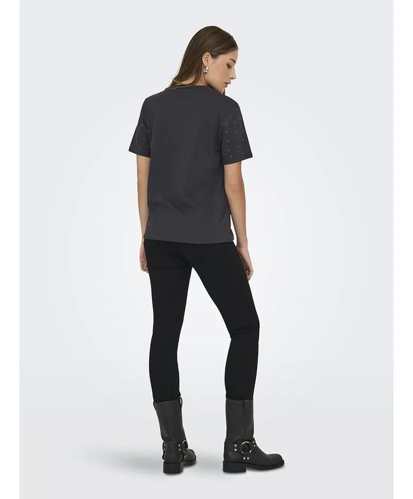 ONLY T-shirt Monja Studs