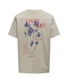 ONLY T-shirt Poppy Life Flower