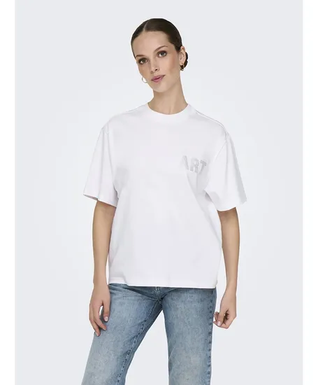 ONLY T-shirt Riri Rhinestone