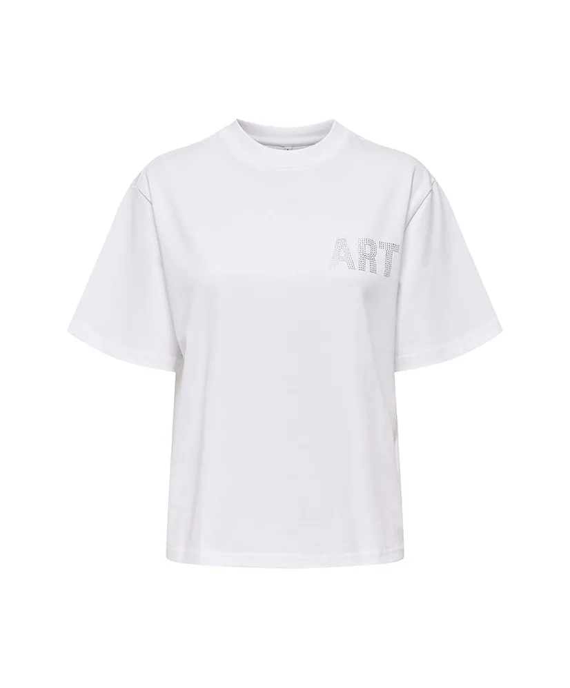 ONLY T-shirt Riri Rhinestone