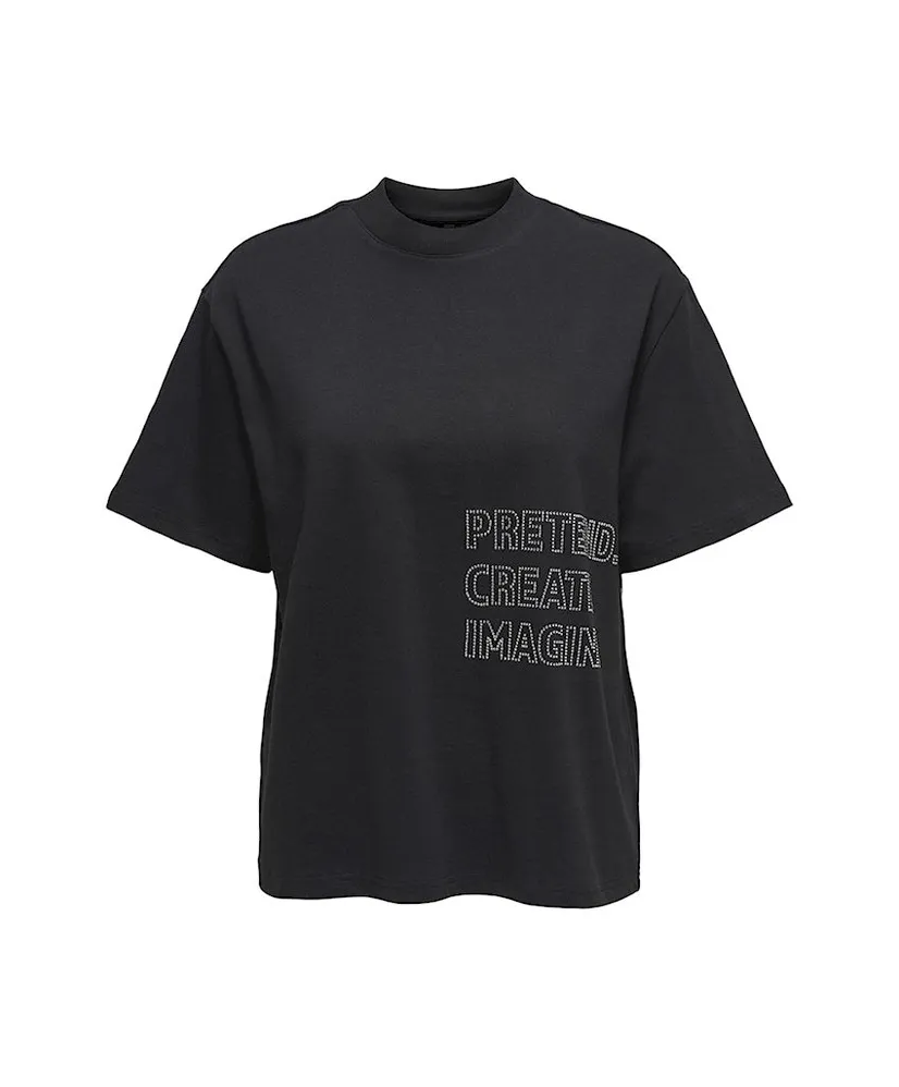 ONLY T-shirt Riri Rhinestone