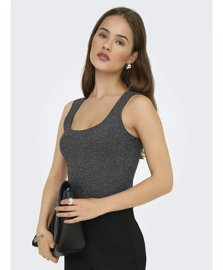 ONLY Top Lea Glitter 2-way