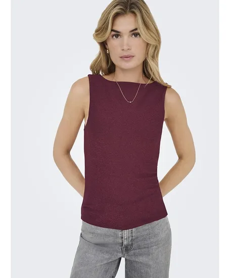 ONLY Top Lea Glitter 2-way