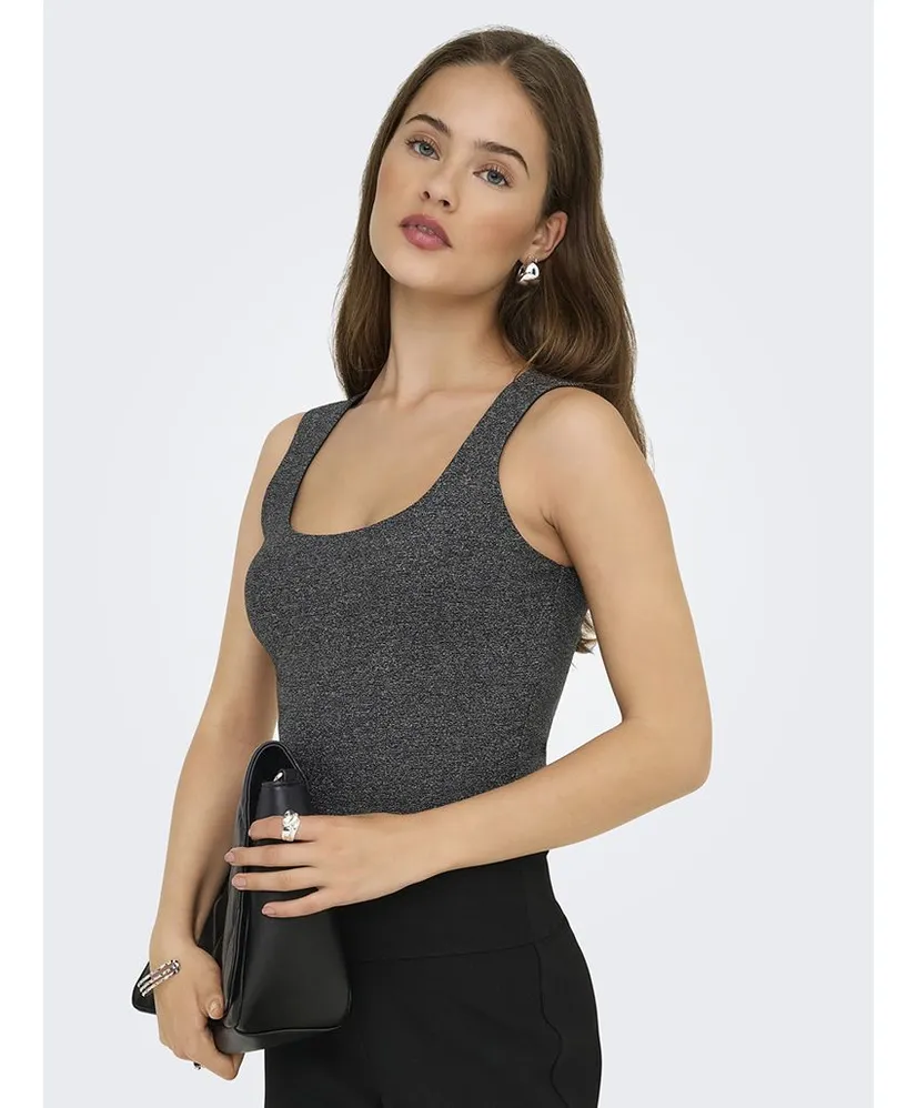 ONLY Top Lea Glitter 2-way