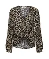 ONLY Top Masc Thalia Leopard Knot