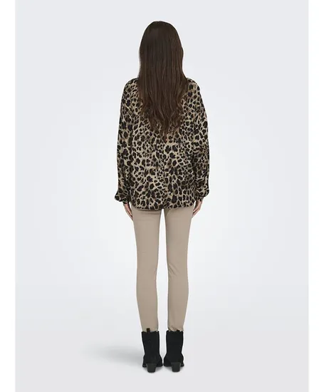 ONLY Top Masc Thalia Leopard Knot