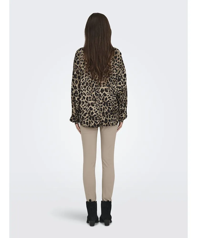 ONLY Top Masc Thalia Leopard Knot
