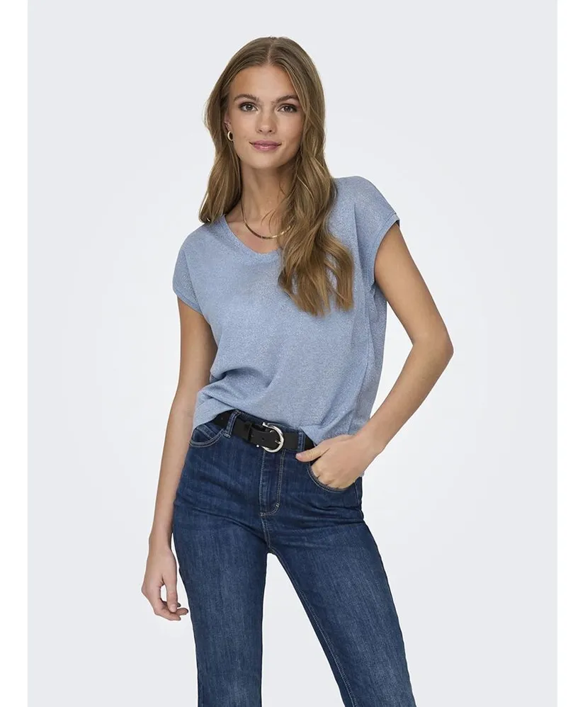 ONLY Top Silvery
