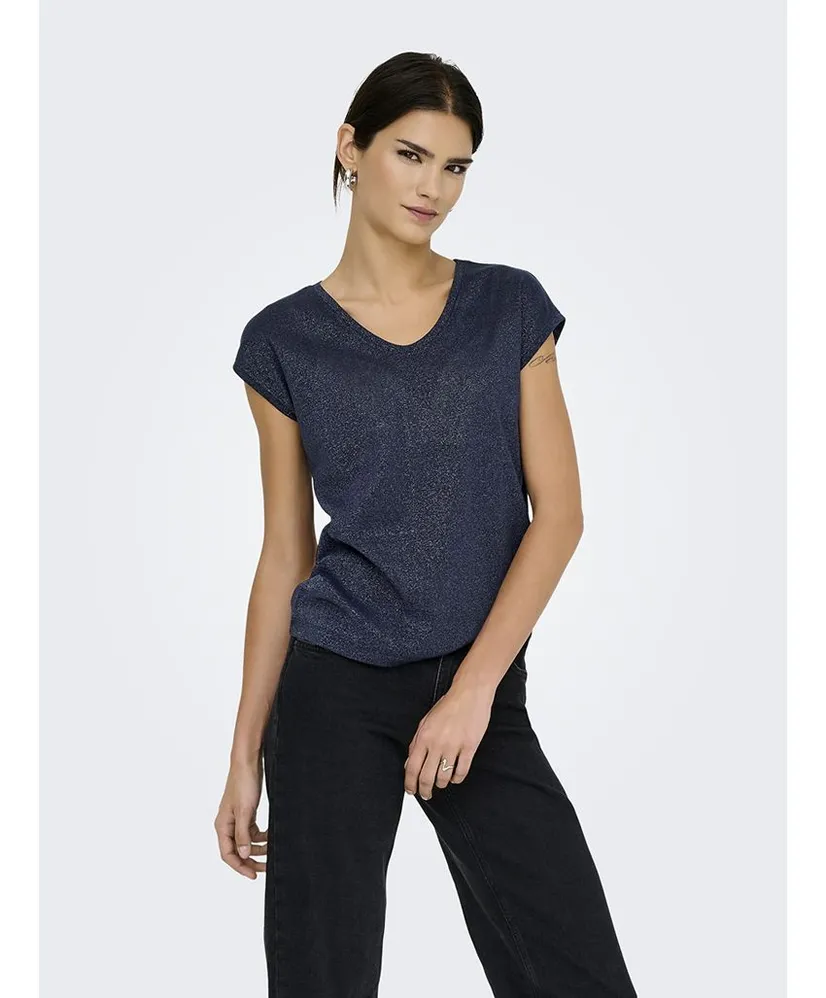 ONLY Top Silvery